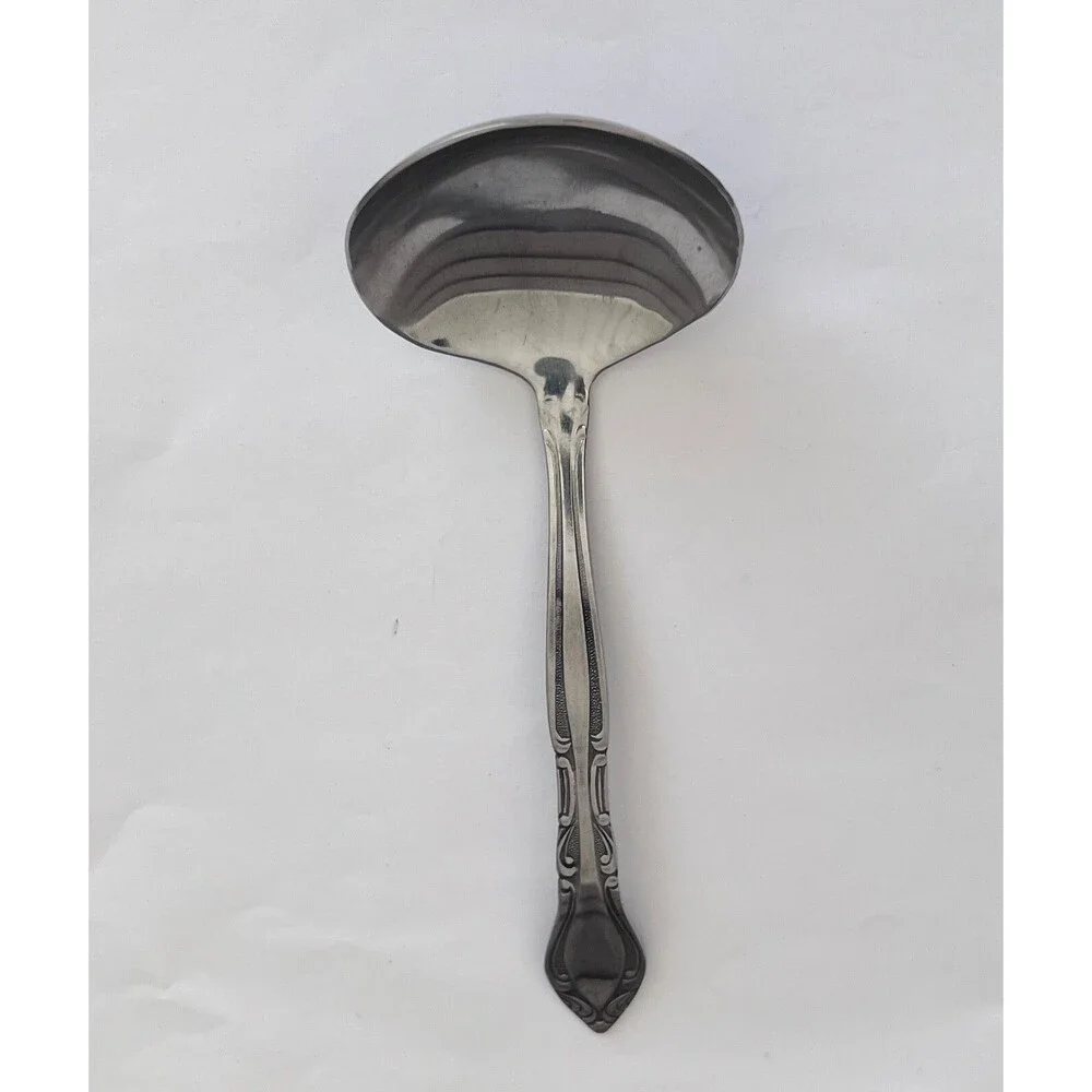 VTG Rogers Auberge Set of 4 Spork Ladle Sugar Spoon Butter Knife Stainless Korea